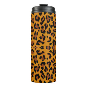 Leopard-Druckmuster Thermosbecher