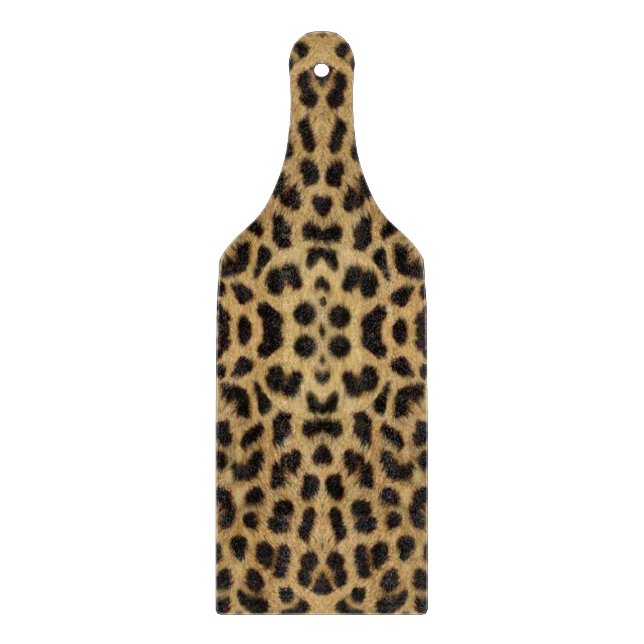 Leopard-Druckplatine Schneidebrett (Vorderseite)
