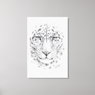 Leopard durch Svetlana Ledneva-Schukina G028 Leinwanddruck