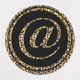 Leopard @ etiketten
