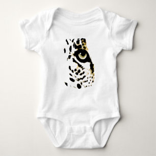 Leopard Eye Baby Strampler