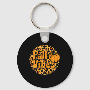 Leopard Fall Vibes Niedlicher Herbst Erntedank Fra Schlüsselanhänger
