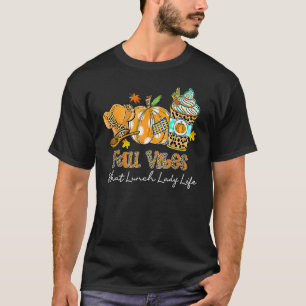 Leopard Fall Vibes und dieser Lehrer Life Pumpkin T-Shirt
