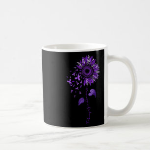 Leopard Fibromyalgie Bewusstsein Lila Band Kaffeetasse