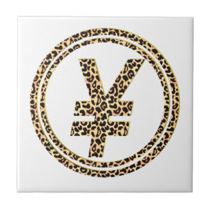Leopard-¥ Fliese