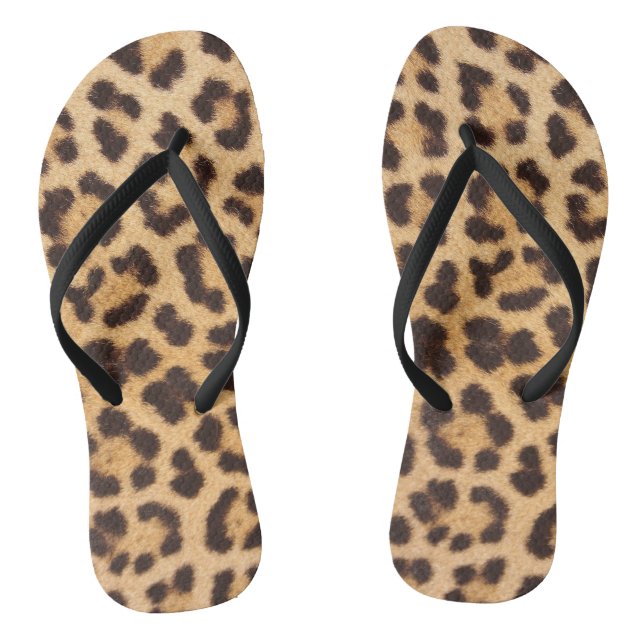 Leopard-Flip-Flops Flip Flops (Fußbett)