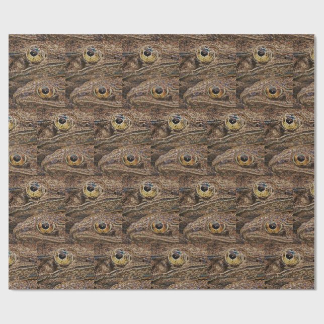 Leopard Frogs Wild Art Geschenkpapier (Flach)