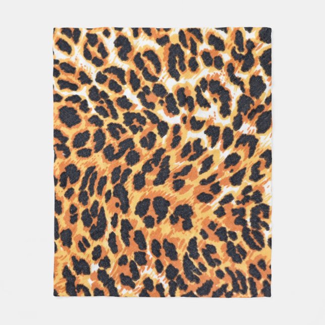 leopard fur as backgroundleopard,pattern,print,ski fleecedecke (Vorderseite)
