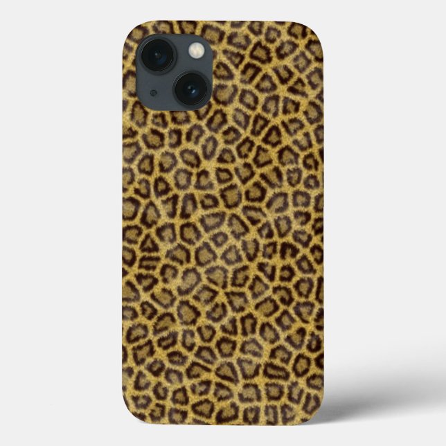 Leopard Fur Case-Mate iPhone Hülle (Rückseite)