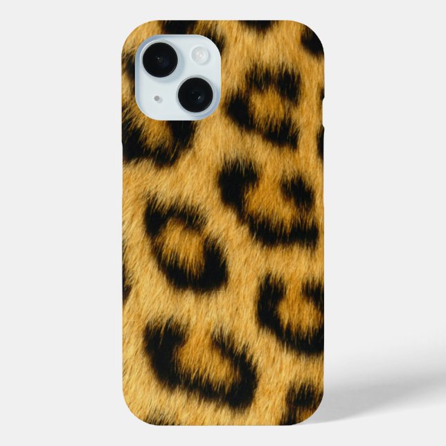 Leopard Fur Case-Mate iPhone Hülle (Rückseite)