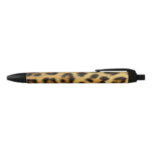 Leopard Fur Luxury Rich Trendy Fashion Cat Cheetah Kugelschreiber
