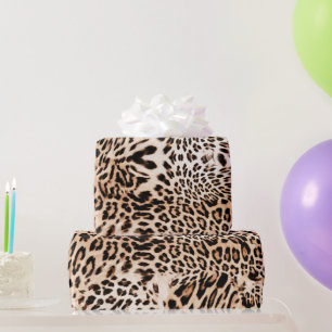 Leopard Fur Print Geschenkpapier