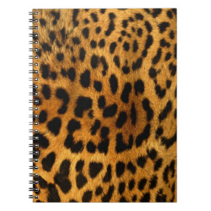 Leopard Fur Print Notizblock