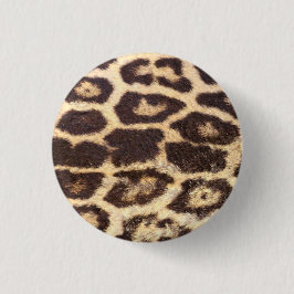 Leopard Fur Spots Button