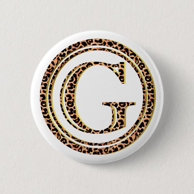 Leopard G Button (Vorderseite)