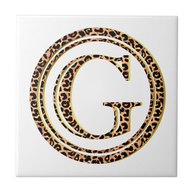 Leopard G Fliese (Vorderseite)