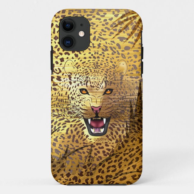 Leopard-Gebiet 1 Case-Mate iPhone Hülle (Rückseite)