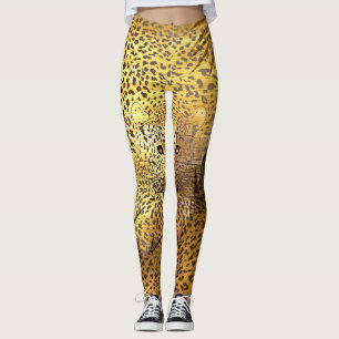 Leopard-Gebiet 1 Leggings