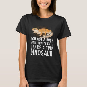 Leopard Gecko Eigentümer Ich hob einen winzigen Le T-Shirt