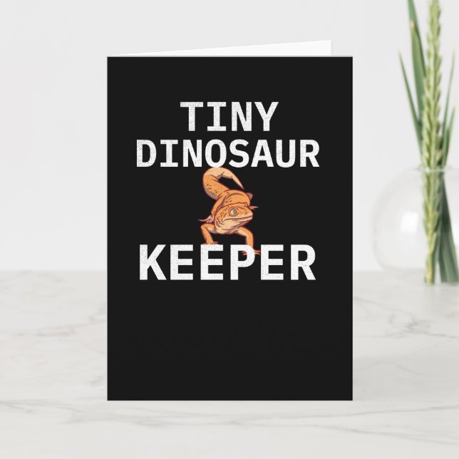 Leopard Gecko Geschenke | Lizard Leopard Gecko Lov Karte (Vorderseite)