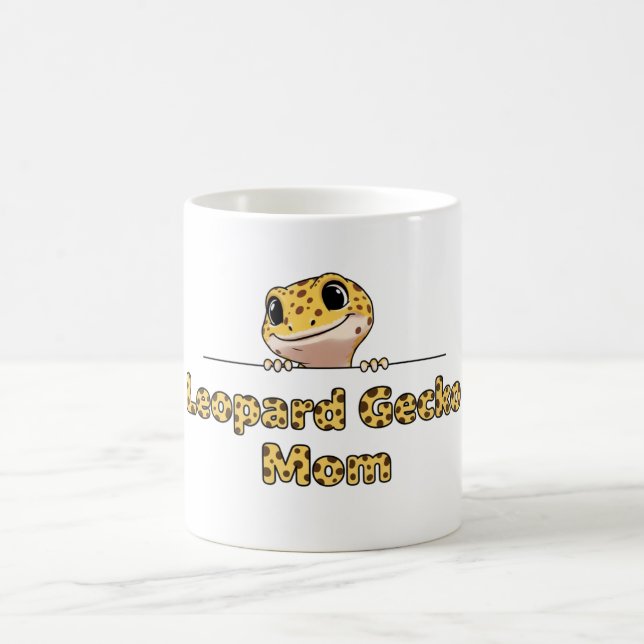 Leopard-Gecko-Mutter Kaffeetasse (Mittel)