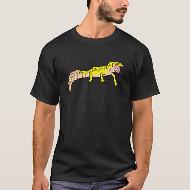 Leopard Gecko Owner Leopard Gecko Pet Leopard Geck T-Shirt (Vorderseite)