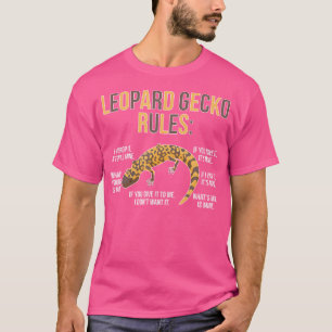 Leopard Gecko Regeln Leopard Gecko Besitzer Leopar T-Shirt
