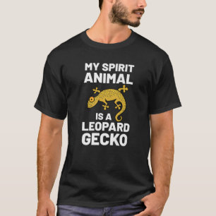 Leopard Gecko Spirit Animal Vintag Kawaii Lizard T-Shirt