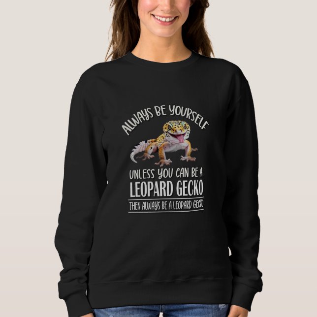 Leopard Gecko Sweatshirt (Vorderseite)