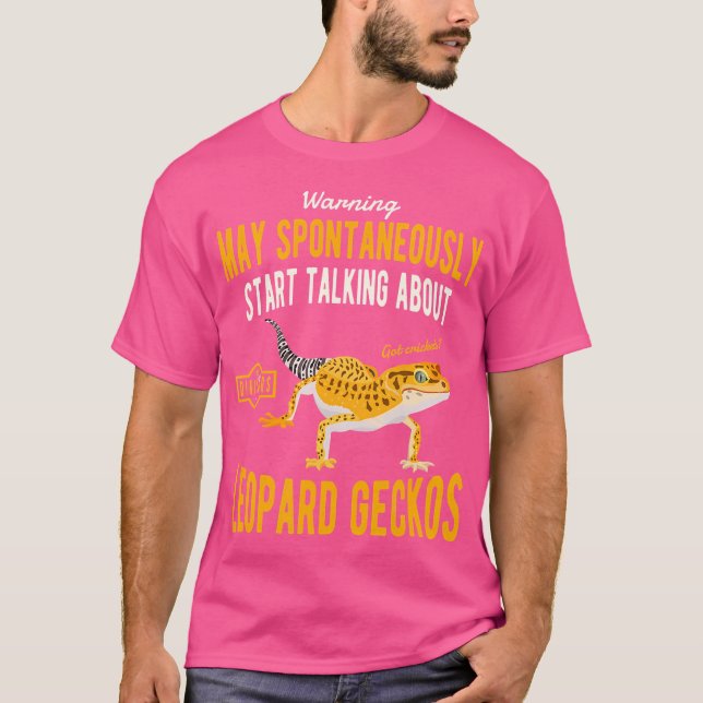Leopard Gecko T-Shirt (Vorderseite)