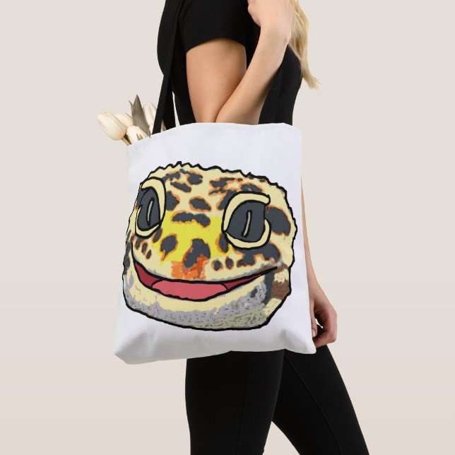 Leopard Gecko Tasche (Von Nahem)