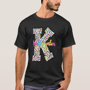 Leopard Gefärbte Krawatte Kindergarten Lehrerin zu T-Shirt