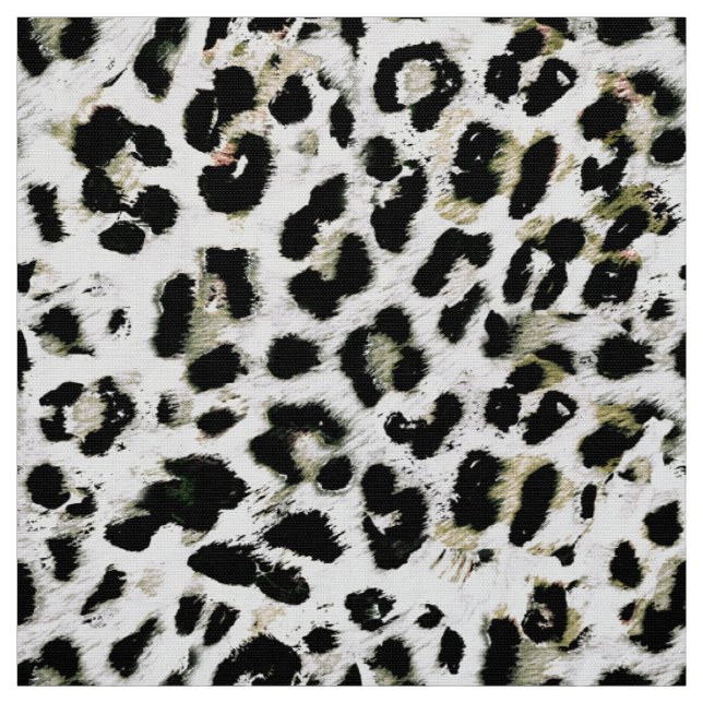 Leopard - gepunkteter Tierdruck Stoff (Muster)