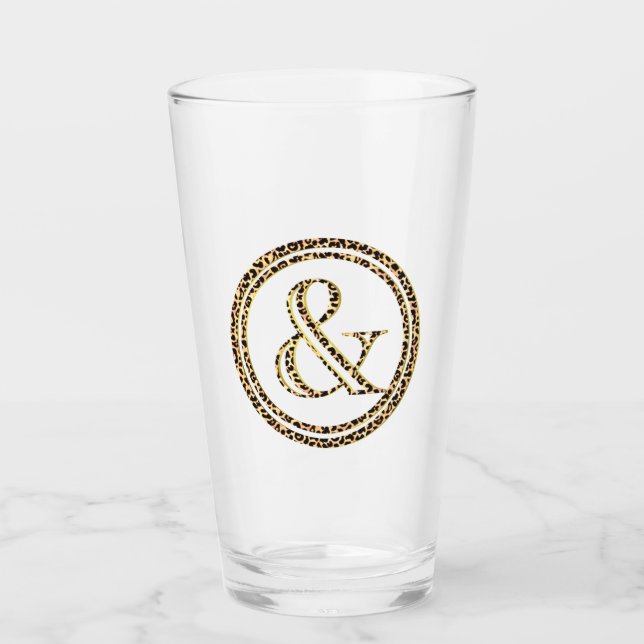 Leopard & glas (Vorderseite)