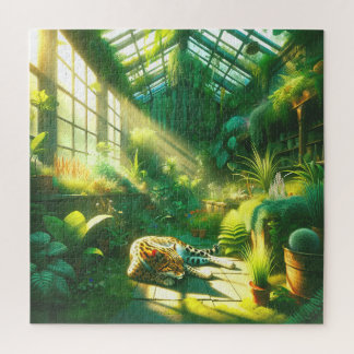 Leopard Greenhouse Retreat Sunbeam Slumber