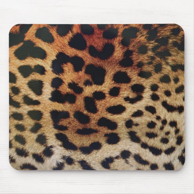 Leopard-Haut Mousepad (Vorne)