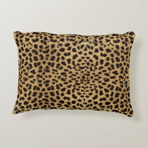 Leopard-Haut-Muster Dekokissen