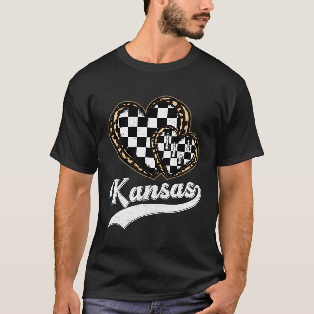 Leopard He Kansas Schess T-Shirt (Vorderseite)