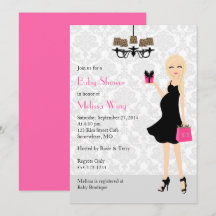 Leopard Hot Pink Schwangere Mama Kinderdusche