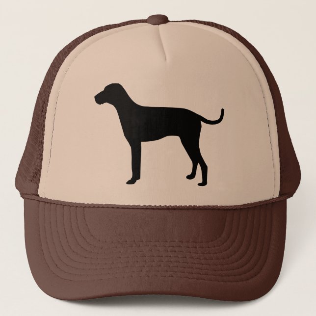 Leopard-Hund Louisianas Catahoula Truckerkappe (Vorderseite)