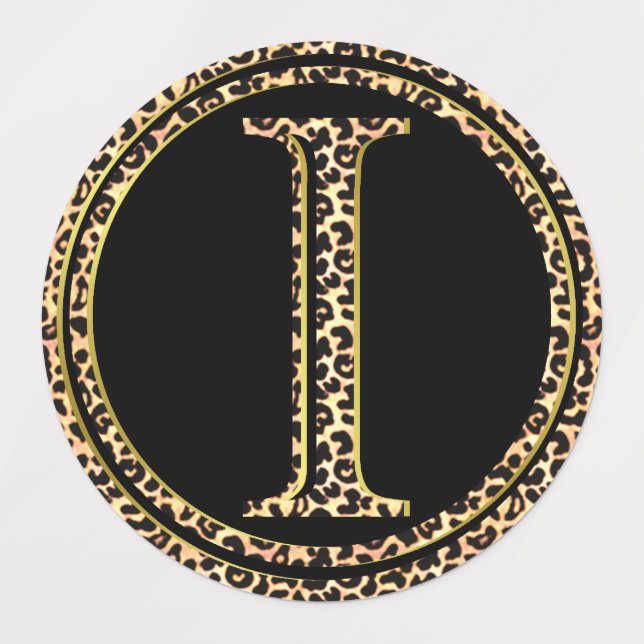 Leopard I Etiketten (Design 3)