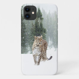 Leopard im Schnee Case-Mate iPhone Hülle