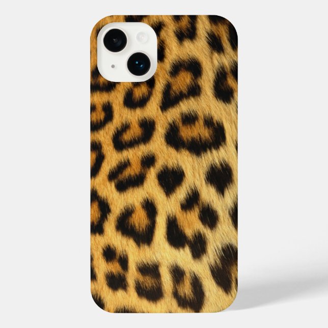 Leopard iPhone 14 Plus Hülle (Rückseite)