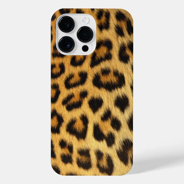 Leopard iPhone 14 Pro Max Hülle (Rückseite)