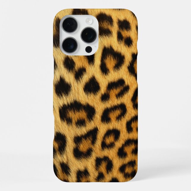 Leopard iPhone 16 Pro Max Hülle (Rückseite)