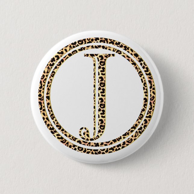 Leopard J Button (Vorderseite)