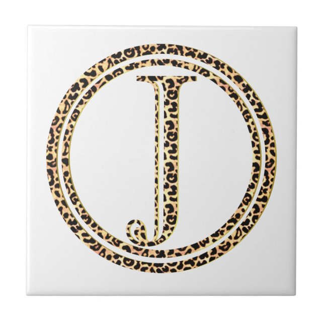 Leopard J Fliese (Vorderseite)