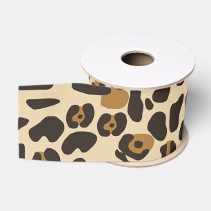 Leopard Jaguar Animal Print Muster Ripsband