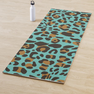 Leopard Jaguar Animal Print Muster Yogamatte