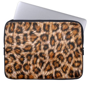Leopard Jaguar Cat Brown Fur Muster-24609 Laptopschutzhülle